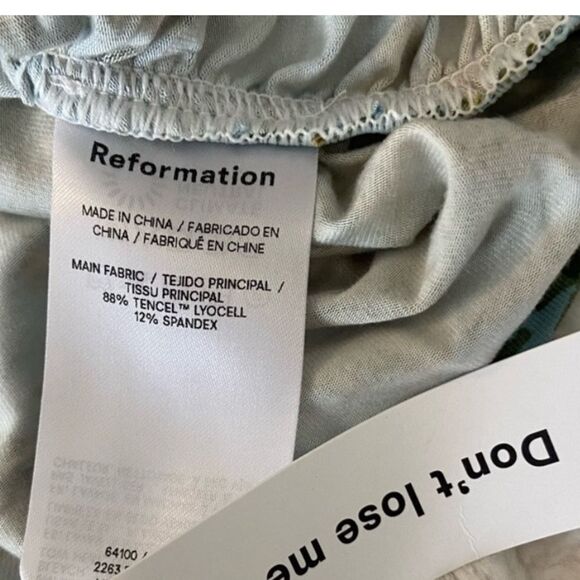 Reformation Prunella Knit Mini Dress Large Villa Livia NEW $148 - Picture 6 of 11